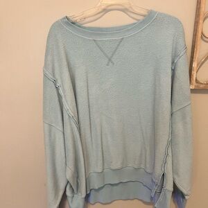 American Eagle Outfitters Soft Blue Sweater